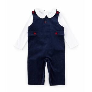 Size 12 Mo New Edge hill Collection Navy and White Kids Set